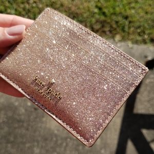NEW!!! KATE SPADE ROSE GOLD WALLET/CARD HOLDER